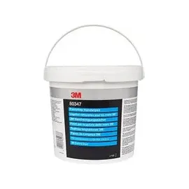 3M Handreinigungstücher Lackiererei 2-lagig weiß, 100 Tücher