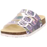 superfit Fussbettpantoffel Pantoffeln, Lila Mehrfarbig 8510, 41