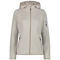 CMP Woman Jacket FIX Hood vaniglia-bianco (04XT) 46