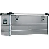 Günzburger Transportkiste Aluminium 782x385x379mm grau/silber
