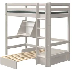 FLEXA Casa Hochbett  Flexa Classic ¦ grau ¦ Maße (cm): B: 179 H: 184