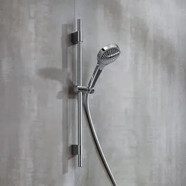 Villeroy & Boch Verve Showers Duschgarnitur mit Stange 3 Strahlarten Chrom TVS10900700061