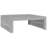 furnicato Couchtisch Grau Sonoma 100 x 35 x 100 cm