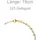 Jobo Steg-Panzerarmband Gelbgold 333 19 cm