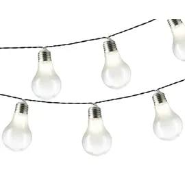 Lumineo Solarleuchte Kunststoff L.450cm 10x5 LED transparent/warm weiß