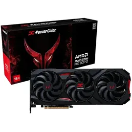 PowerColor AMD Radeon RX 9070 Red Devil OC 16GB GDDR6 Grafikkarte HDMI/3xDP