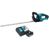 Makita Makita, DUH 607 RF Akku Heckenschere, 18 V 60 cm + 1x Akku 3,0 Ah + Ladegerät