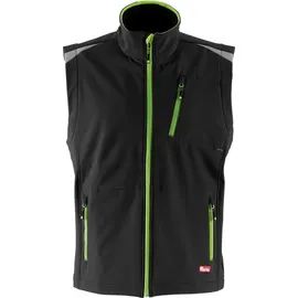 einkaufsbüro deutscher eisenhändler gmbh FORTIS Weste 24, schw./limegreen, Gr.M