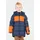ZigZag Outdoorjacke "Bruno", Kinder, Gr. 116, blau (blau, orange), 100% Nylon, mehrfarbig, normal, ohne Ausschnitt, Jacken Outdoorjacke, mit winddichtem und atmungsaktivem Material