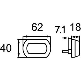 Hella Zusatzblinkleuchte Shapeline Tech - LED Rechts Links