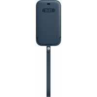 Apple Lederhülle mit MagSafe für iPhone 12/12 Pro baltischblau