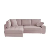 bobb Ecksofa   ¦ rosa/pink ¦ Maße (cm): B: 265 H: 84 T: 215.0