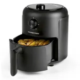 GOURMETmaxx Heißluftfritteuse | 2,3L Airfryer mit Timer, Touchscreen | Fritteuse mit 8 Funktionen & 7 Programmen | Energiesparend frittieren, nahezu ohne Öl | Minibackofen - 1000 W