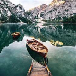 Aludibondbild WILDSEE II - bunt