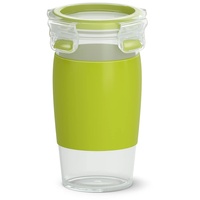 Emsa Clip&Go rund 450ml Smoothie Mug Aufbewahrungsbehälter grün