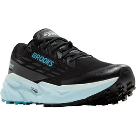 Brooks Cascadia 19 GTX Damen Black/Ebony/Blue Flower 37,5