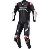 Alpinestars GP Tech 4 1-Teiler Motorrad Lederkombi 1tlg. perforiert - Schwarz/Weiß - 54