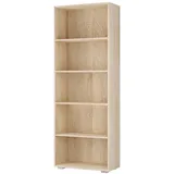 CASARIA Bücherregal Vela 60 x 190 x 28 cm Braun
