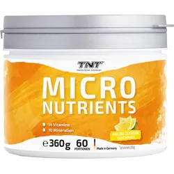 Micronutrients - 24 wichtige Vitamine und Mineralien - milde Zitrone EINHEITSFARBE 0.35 kg