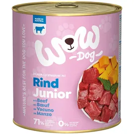 wow dog Junior Rind 6 x 800 g