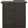 vidaXL Eck-Bartisch 100 x 50 x 105 cm Braun