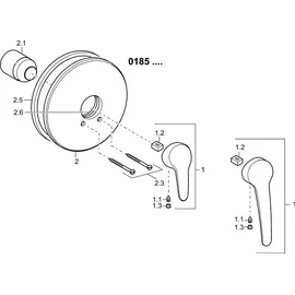 Hansa Mix chrom 01859183