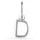 FAVS Buchstaben-Anhänger Silber 88572661