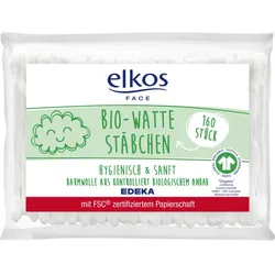 Elkos Bio-Wattestäbchen Nachfüllpack 160ST