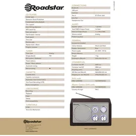 Roadstar HRA-1245