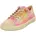 Damen Turna chromfrei gegerbte nachhaltige Halbschuhe Fuxia/Kombi