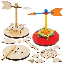 Wetterstation aus Holz (Jede(r,s))