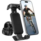 GlasFlength Handyhalterung Fahrrad, 360° Drehbar Handyhalterung Motorrad Anti-Shake E Scooter Handyhalte Rung für Fahrräder Motorräder Roller Handy Halterung Fahrrad Lenker für 4.7"-6.8" Smartphones