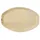 Papstar Tabletts, Palmblatt "pure" oval 3 cm x 43 cm x 29 cm natur