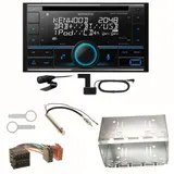 Kenwood DPX-7300DAB Bluetooth DAB Einbauset für Polo 6N2 9N Bora Ibiza 6L