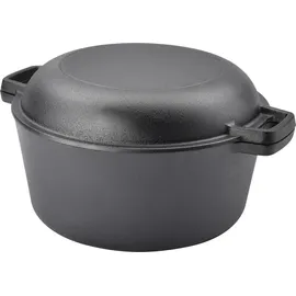 TAINO Dutch Oven 6 l Gusseisen Schwarz