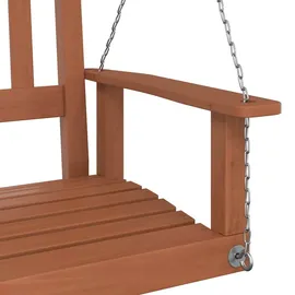 vidaXL Hollywoodschaukel Schwarz 3-Sitzer