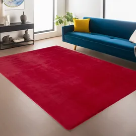 Ayyildiz Kurzflorteppich Joy 1400 Rot 120 cm x 160 cm