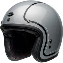 Bell Custom 500 Chief, Jethelm - Silber/Schwarz - L