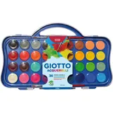 Giotto Aquarellstifte, 36 Stück + 1 Pinsel, 30 mm, 36