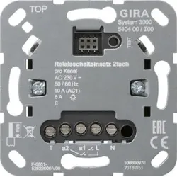 Gira 540400 S3000 Relaisschalteins. 2f Einsatz