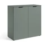 HBZ Linz Kommode 90 x 90 x 40 cm Salbeigrün