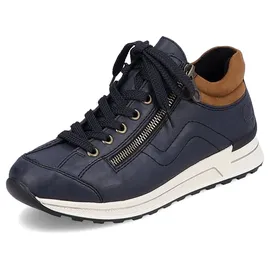 Rieker Sneaker Damen Weit Blau 37