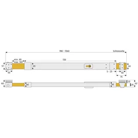ABUS PR1500 Panzerriegel Silber