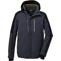 KILLTEC Herren Skijacke/Funktionsjacke mit abzippbarer Kapuze und Schneefang KSW