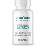 Omega 3 vegan aus Algenöl - 90 Kapseln - Hochdosiert mit hochwertigem EPA und DHA (in Triglycerid-Form) - Omega-3 für Veganer, Laborgeprüft, nachhaltig und von Natur aus schadstoffarm