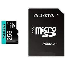 A-Data microSDXC Premier Pro 256GB Class 10 UHS-I V30 + SD-Adapter