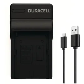 Duracell Ladegerät mit USB Kabel für DR9695/NP-FM500H -