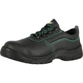 Big Arbeitsschutz Sicherheitshalbschuhe S3 MARSEILLE, schwarz - 37 - schwarz, grün