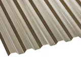 Polycarbonat Spundwandplatte | 76/18 | 0,80 mm | Bronze | 5,00 m