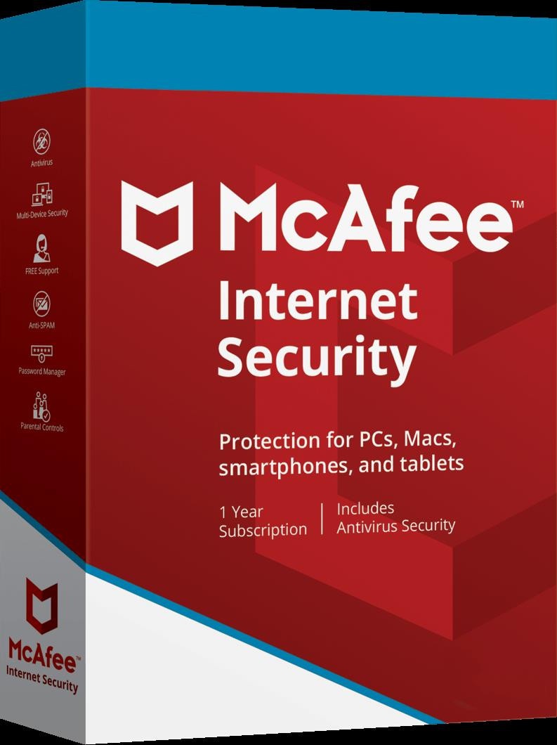 McAfee Internet Security 2024 10 Geräte - 1 Jahr, Download